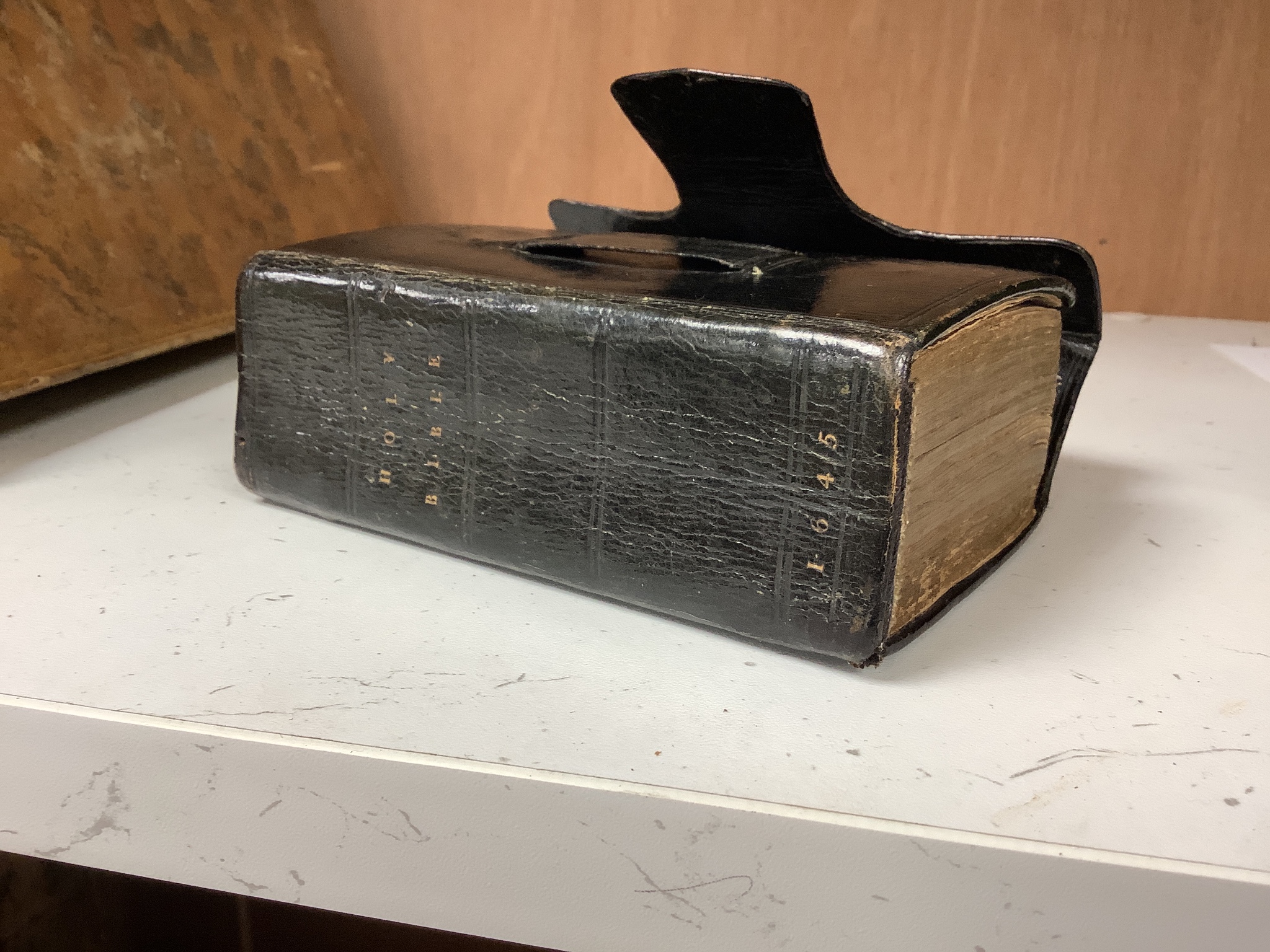 Bible in English - The Holy Bible, 12mo, engraved title, trimmed and strengthened, Charles Bill & Ye Executors of Thomas Newcomb, London, 1704, bound with The New Testament, Roger Daniel, Cambridge, 1645, 19th century bl